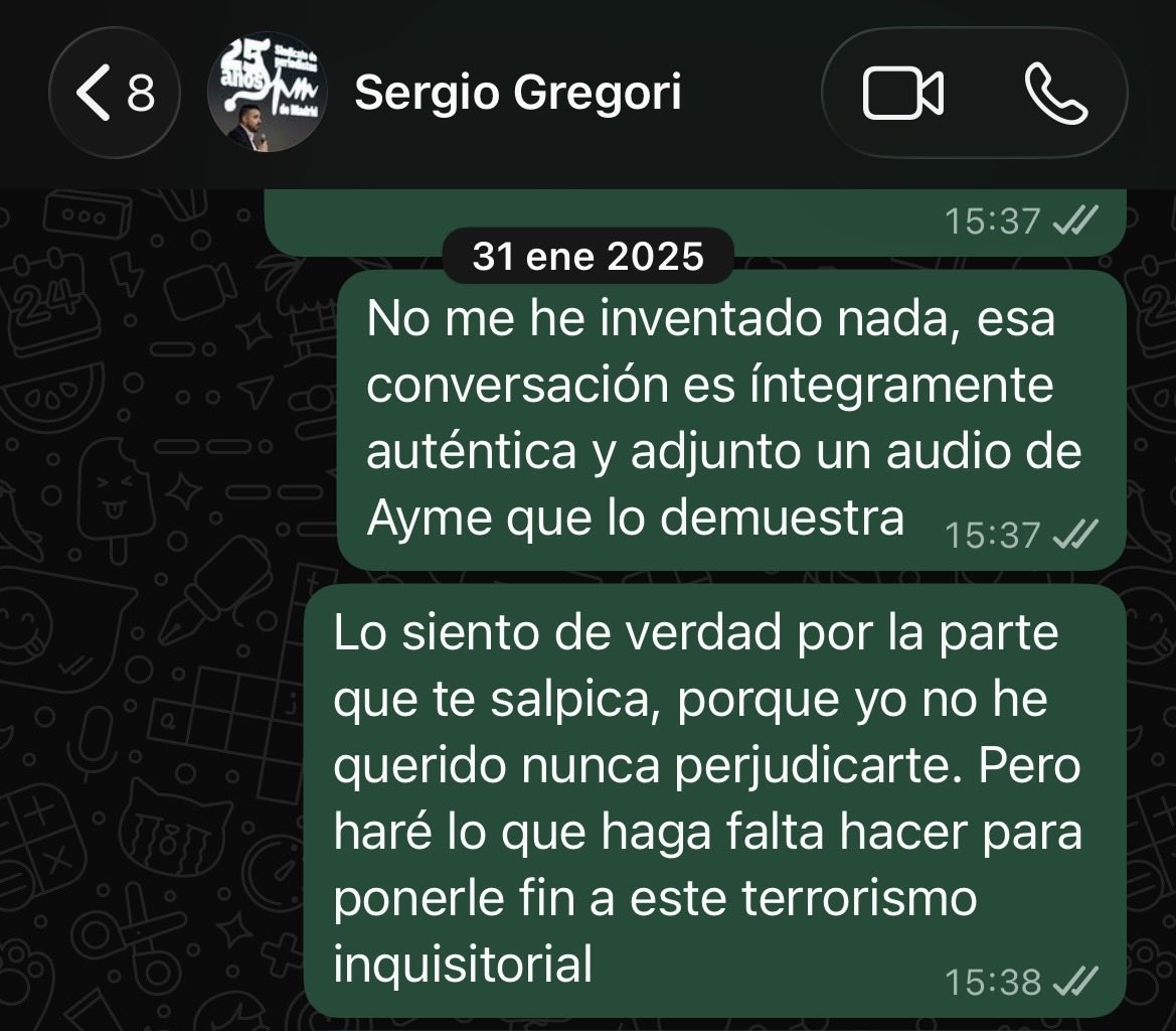 raqueogando's tweet photo. Filtré conversaciones y no me avergüenza porque tengo claro en qué orden se colocan los derechos de las personas. Porque yo escojo a mis amigos en función de mis principios, y no al revés. No me arrepiento, y menos después de ver cómo le lamieron las botas a Fallarás en FurorTV. https://t.co/CwHiR8rNUK