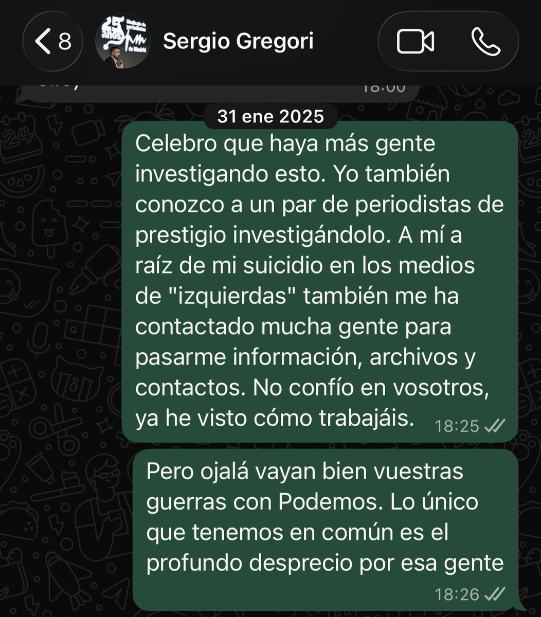 raqueogando's tweet photo. Filtré conversaciones y no me avergüenza porque tengo claro en qué orden se colocan los derechos de las personas. Porque yo escojo a mis amigos en función de mis principios, y no al revés. No me arrepiento, y menos después de ver cómo le lamieron las botas a Fallarás en FurorTV. https://t.co/CwHiR8rNUK