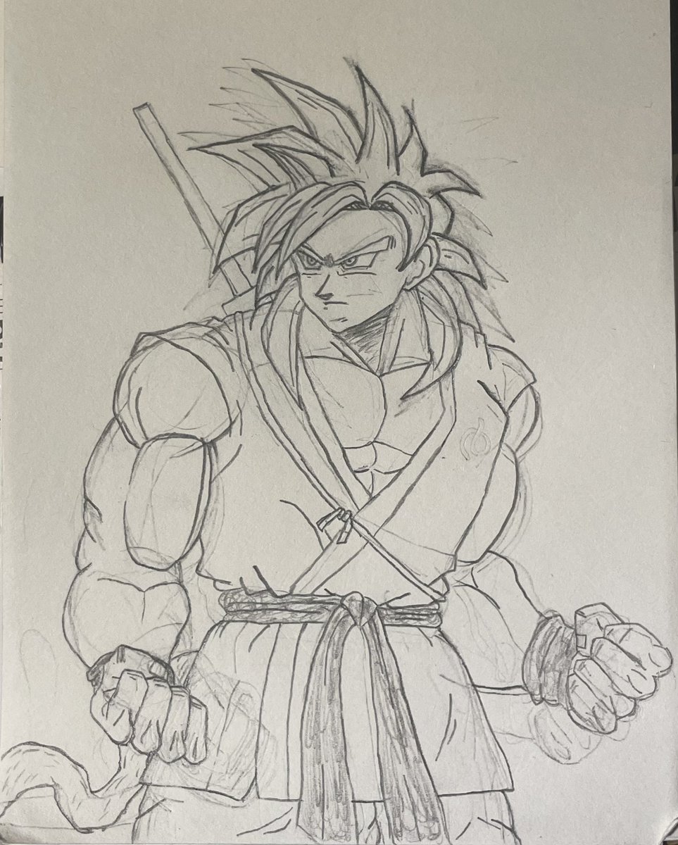 Big_Goten50's tweet photo. Finished my Ssj4 Goten fanart. As I said with my Beast Gohan drawing, I’m gonna make a digital version of this too. #goten #ssj4 #ssj4goten #dragonball https://t.co/85w1STlREf