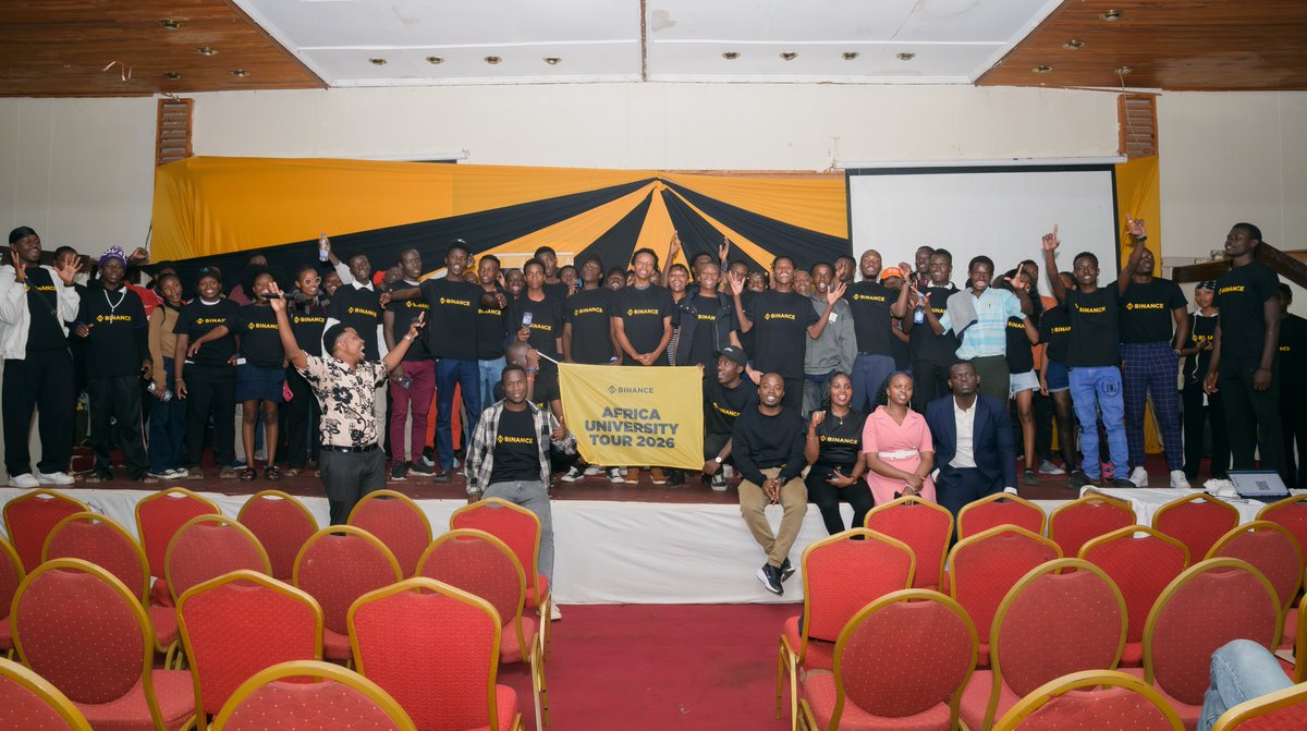 BinanceAfrica's tweet photo. Recently, #Binance team hosted the first Africa University Tour event at MultiMedia University in Nairobi, Kenya.

Over 900+ students were educated on Blockchain, cryptocurrency, and P2P trading. 

Many thanks to all the attendees 💛 https://t.co/VfrMCIOimj