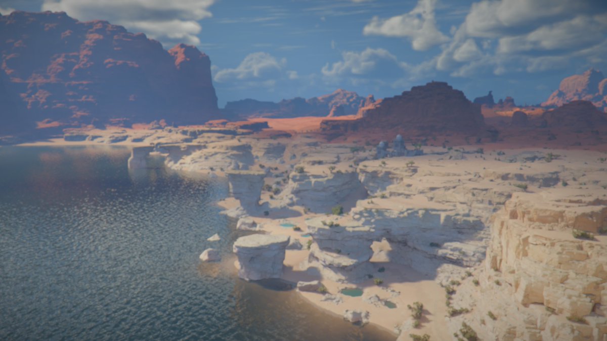 CharlieChitty's tweet photo. Crimson Desert is wild because what do you mean there's an entire map area and city the size of another game that's not even used in the main quest. https://t.co/W7Nl1wKsa1