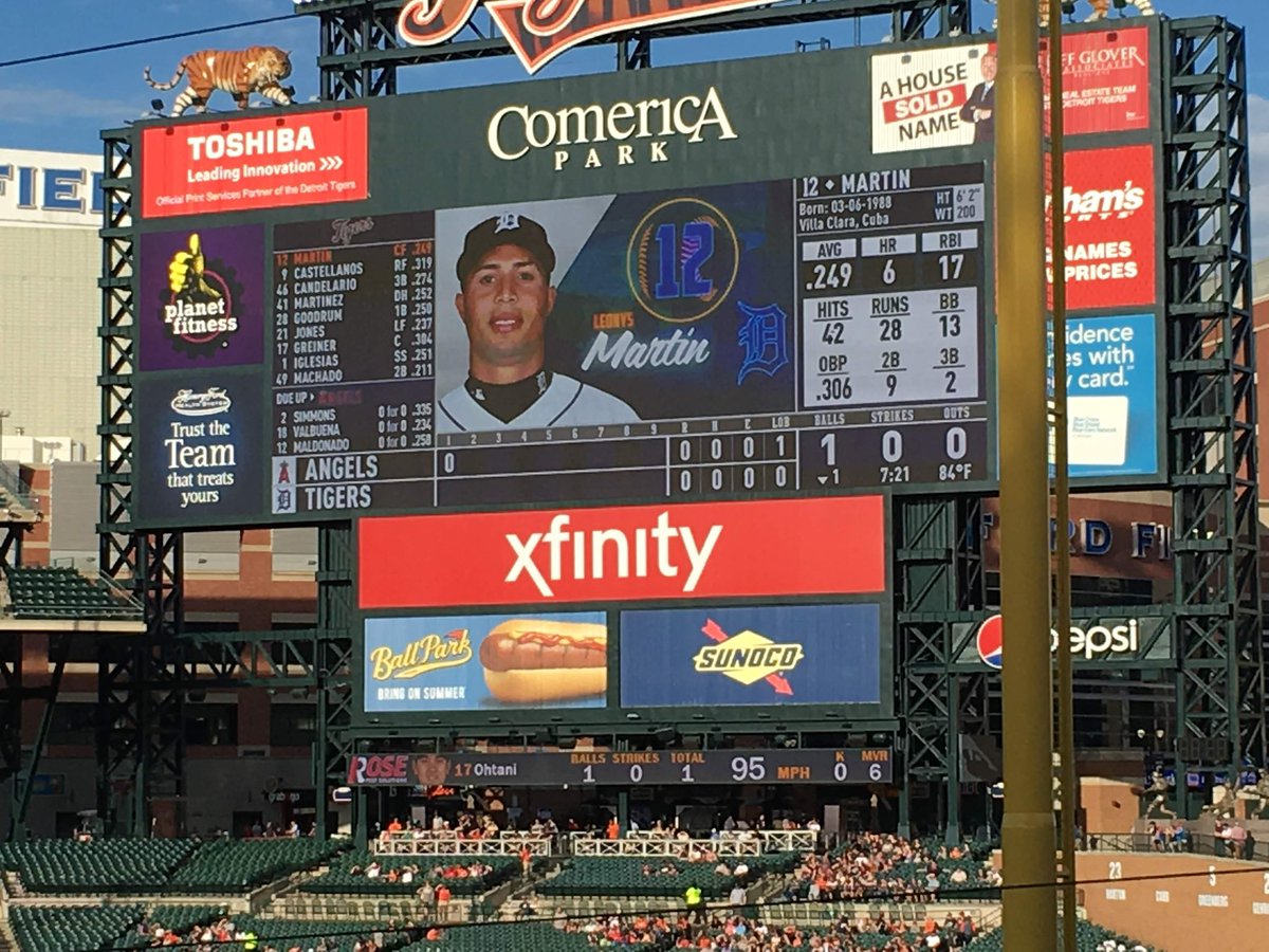 FuncleJay's tweet photo. Today is the 8th anniversary of the “Rally Goose” game, and Ohtani’s first start in Detroit. 

The lineup that day doesn’t look like much, but they’d probably mercy-rule the current team. 

The good old days, when we at least knew they sucked and expectations were low. 

#dnmw https://t.co/sYiGywAc72