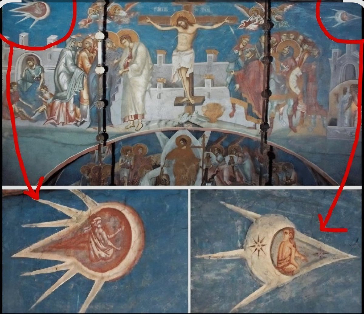 jaderay0609's tweet photo. @robertsepehr @Patrickwebb Just the 1940's what about before then, depicted in biblical arts. https://t.co/IRtW2K5j6M
