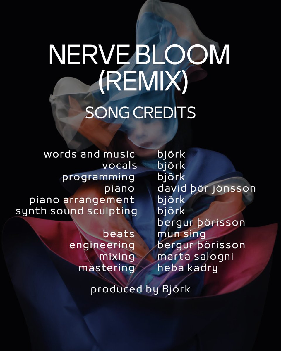mynameisobelpg's tweet photo. nerve bloom remix : credits https://t.co/QqSPP6PXWl