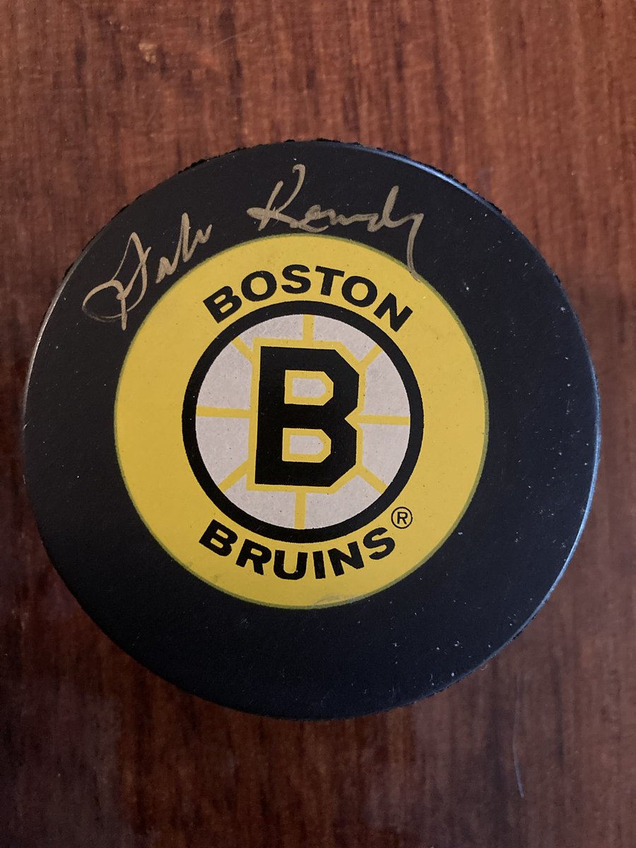 PuckmanRI's tweet photo. Found out today that the puck wall lost another member this week. Forbes Kennedy, who played for the #nhlbruins for four seasons from 1962-66, passed away on May 25 at the age of 90. Overall, Kennedy played for 5 teams in a career that spanned 12 seasons. https://t.co/1qZ2qK3XUx