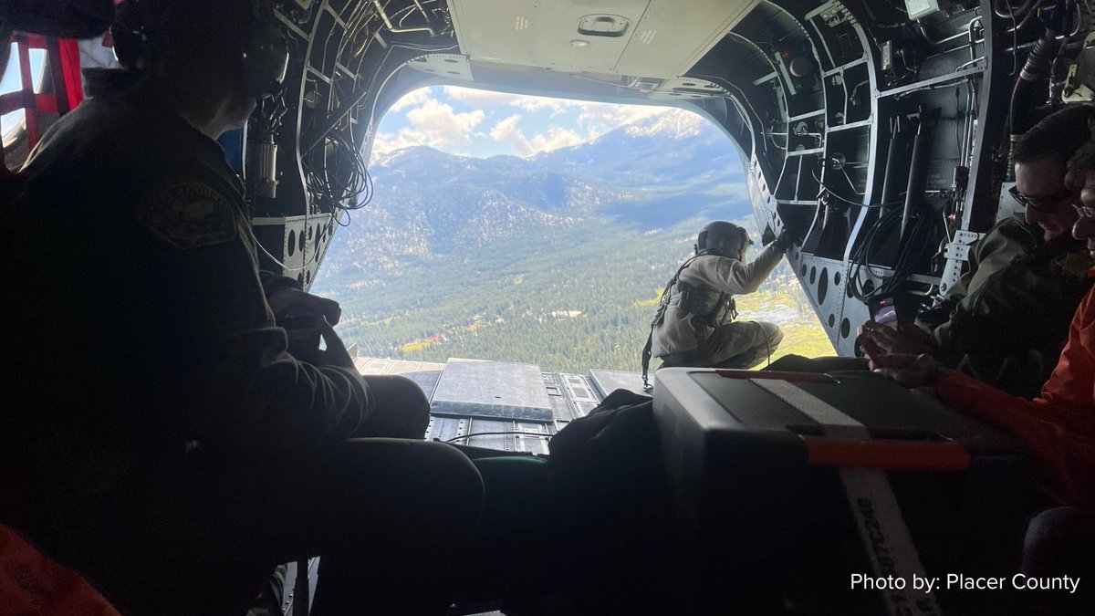 Cal_OES's tweet photo. Happening Now: A large-scale search and rescue operation is underway near Fallen Leaf Lake in El Dorado County for a hiker reported missing on Memorial Day. Cal OES is coordinating resources alongside the El Dorado County Sheriff’s Office, including more than 120 search-and-rescue volunteers from 20 counties, as efforts to locate the missing 60 year-old hiker continue.