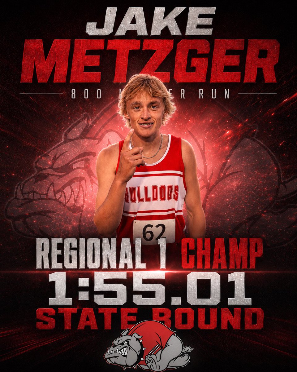 erikforehand's tweet photo. Crown Point will be represented in 3 of the 4 distance events at the IHSAA State Finals.

The 4x800 relay won Regional 1 in 7:55.06, with all four guys splitting under 2:00. Metzger and Zona also doubled back later in the meet to set lifetime bests in the 800 and 1600.

The guys will line up against some of the best in the state and the country next Saturday, June 6th.