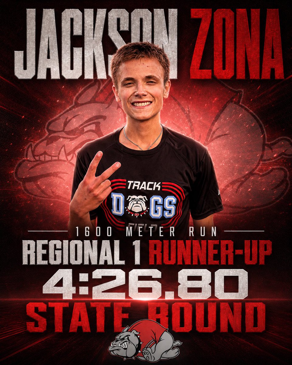 erikforehand's tweet photo. Crown Point will be represented in 3 of the 4 distance events at the IHSAA State Finals.

The 4x800 relay won Regional 1 in 7:55.06, with all four guys splitting under 2:00. Metzger and Zona also doubled back later in the meet to set lifetime bests in the 800 and 1600.

The guys will line up against some of the best in the state and the country next Saturday, June 6th.