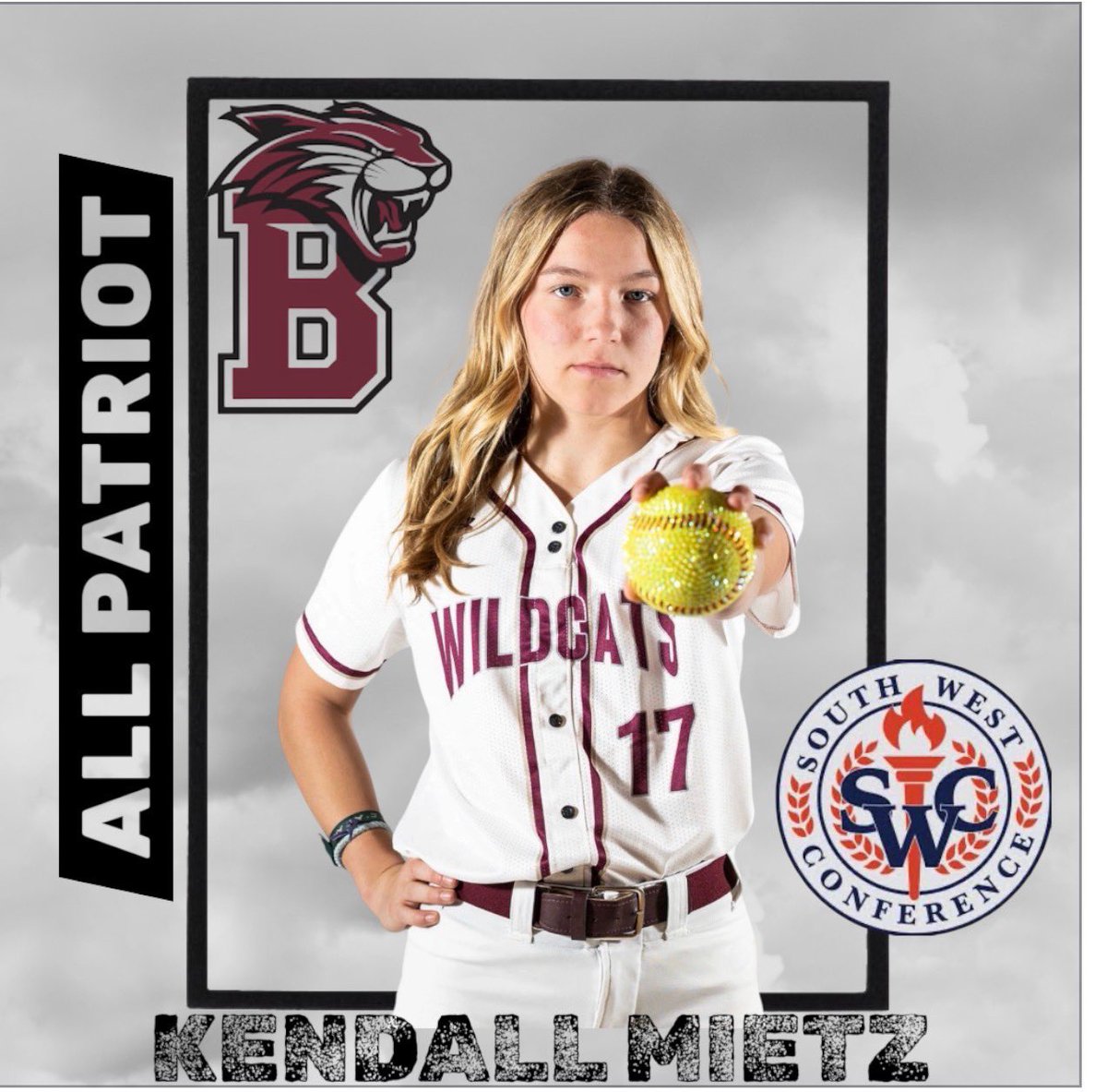 KendallMietz28's tweet photo. Excited to have earned SWC All Patriot honors for the second high school season!💥 On to the CIAC Class L State Tournament First Round Monday against St. Joe’s🙌🏻 Time to roll💪
@RITG_Lieto16u @Frank_Lieto @petesinapi @robert30930 https://t.co/hzDI0hVBYL