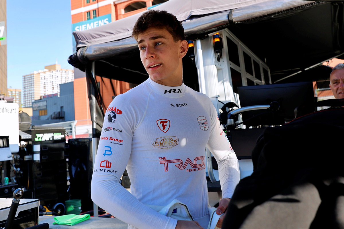Nicolas_Stati's tweet photo. Starting 15th tomorrow, ready to make up some ground 💪

Tune in at 10:30am ET on FS1 for all the action 💥

#NicolasStati / #INDYNXT / #CusickMorganMotorsports / @indynxt / @cusickmsports / @agisport / @focusdriverau / @barryONEsports / @detroitgp https://t.co/65cj8KG8n3
