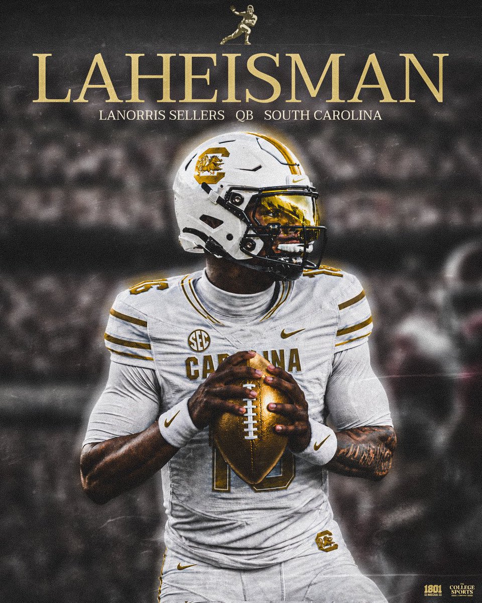 1801MediaCo's tweet photo. Who else is ready for Laheisman szn 👀

Concept via gamecockcoverage IG https://t.co/wpDteOiT7w