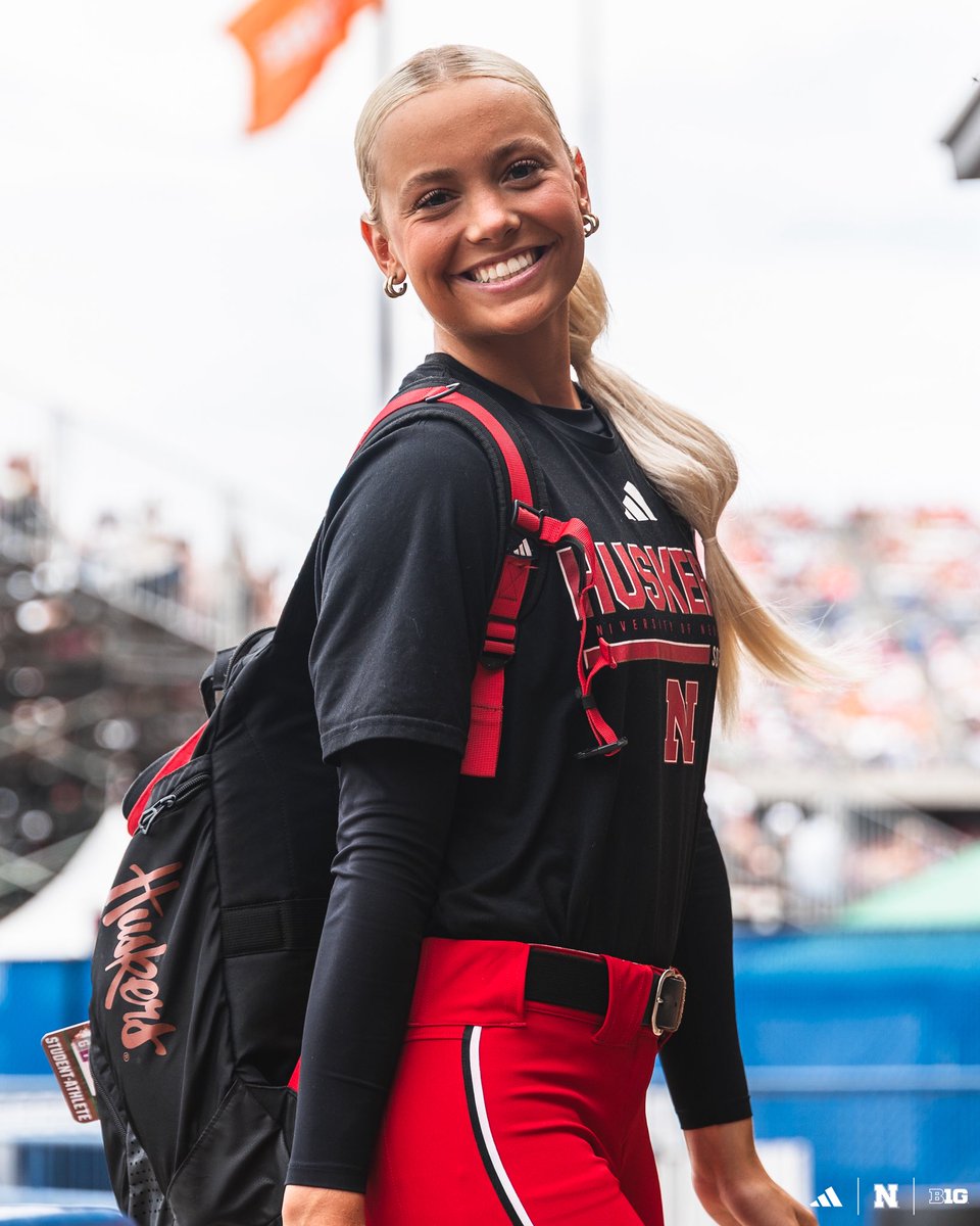 HuskerSoftball's tweet photo. We here. https://t.co/DELIfdyyB4