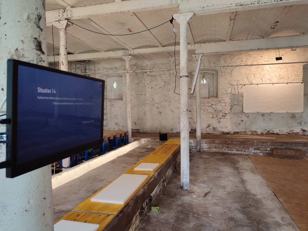 jmmmp's tweet photo. Another step in the Goldberg project - presentation of D/Konstrukt_988 in Sonnenburg.  Thanks to Christian Graupner for the organisation and multidimensional support. #soundinstallation #goldbergvariations #bach #puredata https://t.co/LC9iDhmTCU