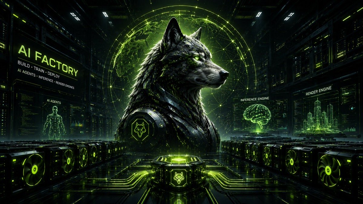 TokenAlphaWolf's tweet photo. 🧠 AI Factory

Build. Train. Deploy.

A decentralized AI ecosystem powered by distributed GPU infrastructure.

The future of intelligence is being built today.

#AWF #AlphaWolf #AI #GPU #Web3 #Avalanche https://t.co/yv1wUrq782
