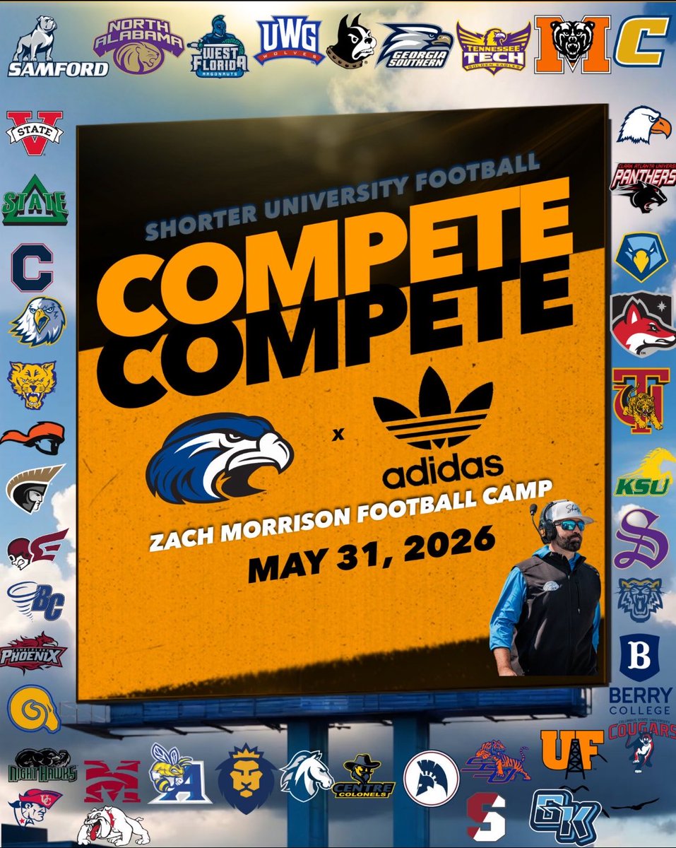 levi_lord2's tweet photo. I will be attending shorter university mega camp tomorrow @coachmorrison58 @CoachBuchananm @TomLoy247 @ChadSimmons_ @RustyMansell_ @borntocompete @On3 https://t.co/uUJOAYkTqt