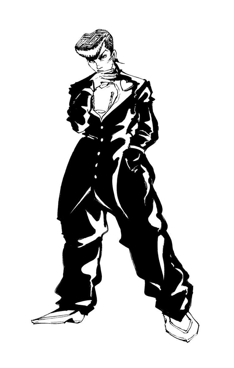 ohelkite's tweet photo. remembered that i think jojo is pretty cool. i reread part 3 and have just started part 4 (the best one) https://t.co/uQOgZTIq69