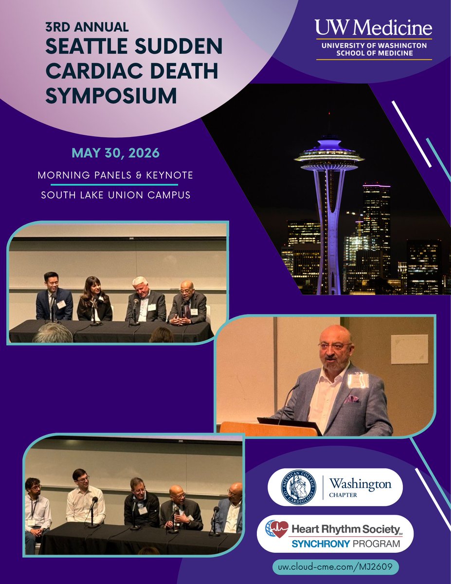 UWIPCE's tweet photo. Today begins with expert panels and discussions on SCD incidence, AHA 2030 goals, CPR/AED training and resuscitation systems. Setting the stage for the day. @UWMedicine @UWMedHeart @HRSonline @WashingtonACC @ACCinTouch @uwsomwwami @uwemcc @UWashEM @uw_chiefs @harborviewmc https://t.co/GtPuKDTmHE