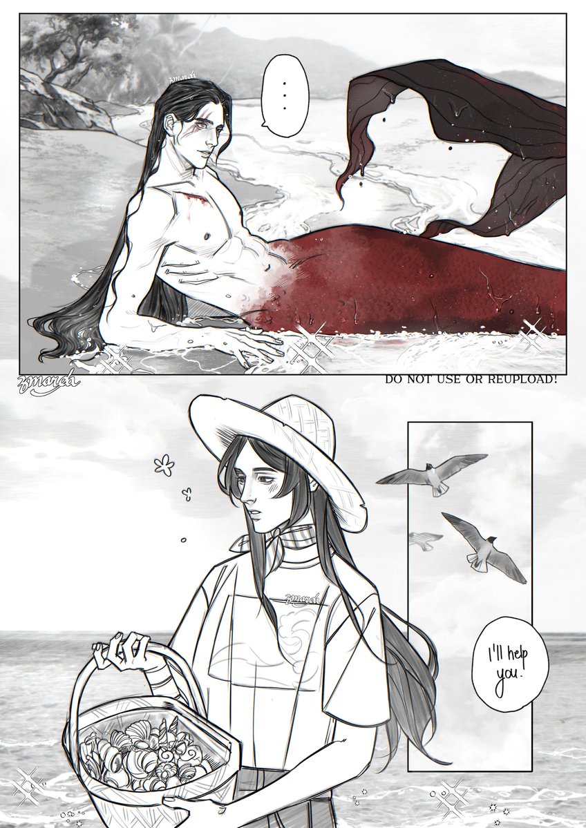 zmarqa's tweet photo. wow gege what have you found there!! 🧜🏻‍♂️💕 #hualian #tgcf #mermay2026 https://t.co/1o4Saxu1H4