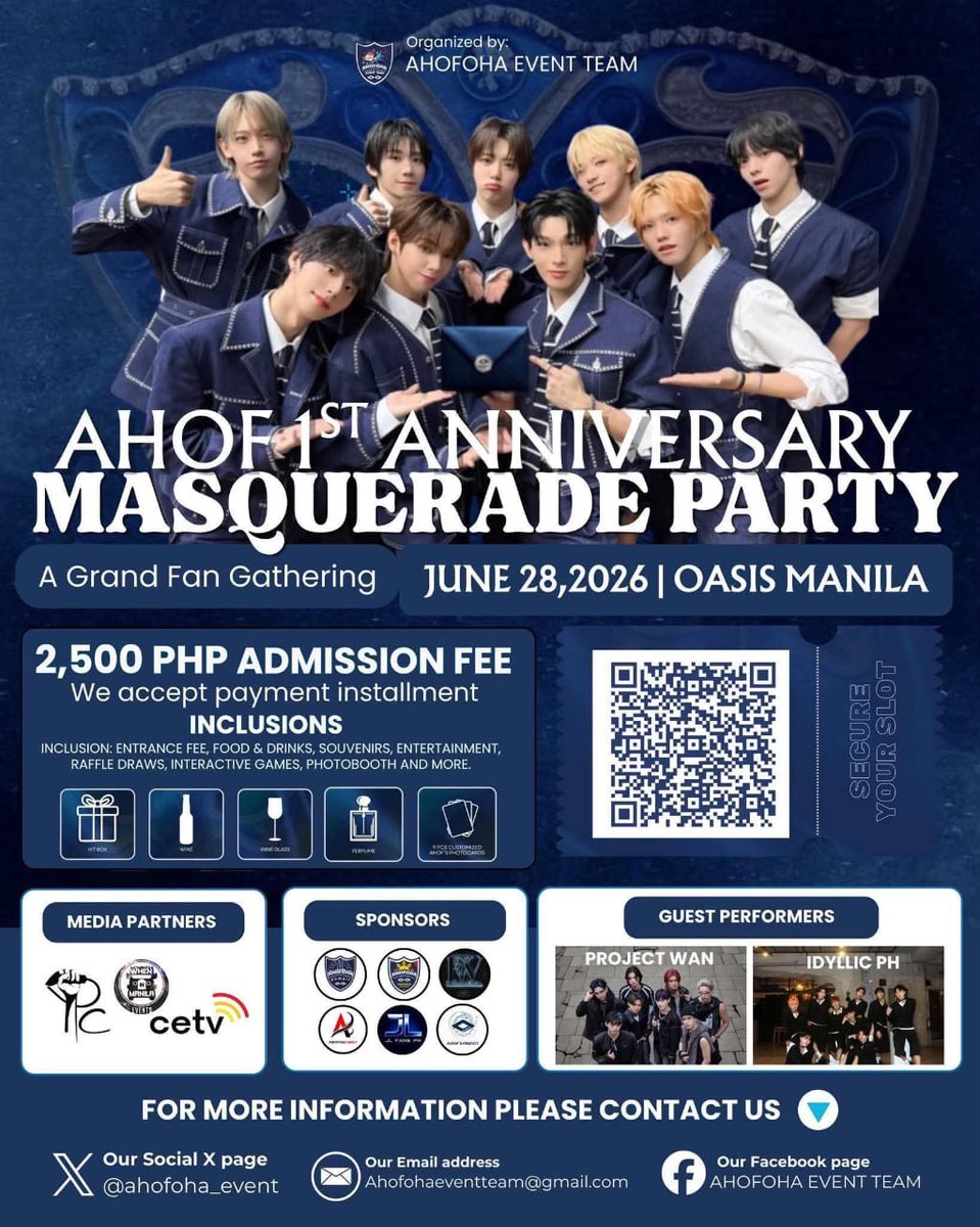AHOFOHA_TWOH's tweet photo. LAST CHANCE TO REGISTER! 🚨🚨
June 12, 2026 is the FINAL REGISTRATION DEADLINE for the AHOF 1st Anniversary Masquerade Party.
No extensions. No second chances.
Click the LINK below to register:
https://t.co/VMjK51foSq
#AHOF #AHOF1stanniversary #masqueradeball https://t.co/L2uVRJVRR2