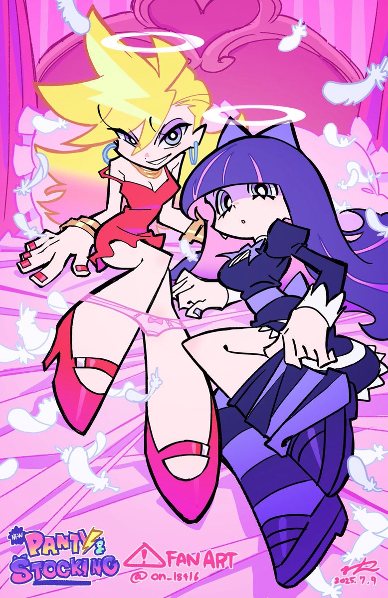 Daily Panty and Stocking tweet media