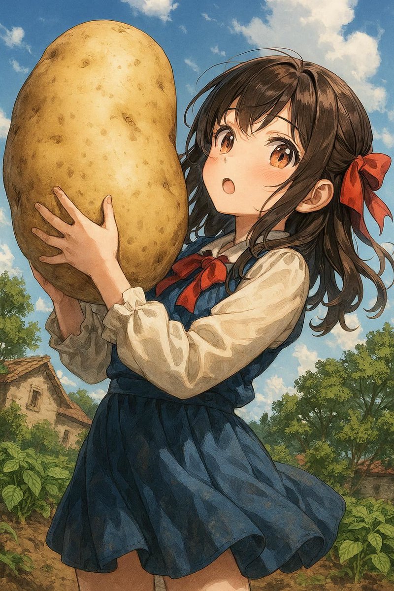 r_AI_mel's tweet photo. ✨🥔🥔🥔✨
#AIイラスト #AIart
(MAIImage2e / GPT4o / DALLE3) https://t.co/GmbN08WKch