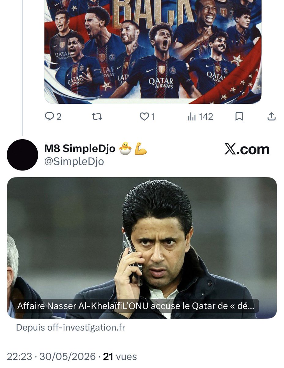 MATESIONN's tweet photo. @SimpleDjo @CanalplusFoot Prosélyte. Vas crever. https://t.co/9IcLxWMfiz