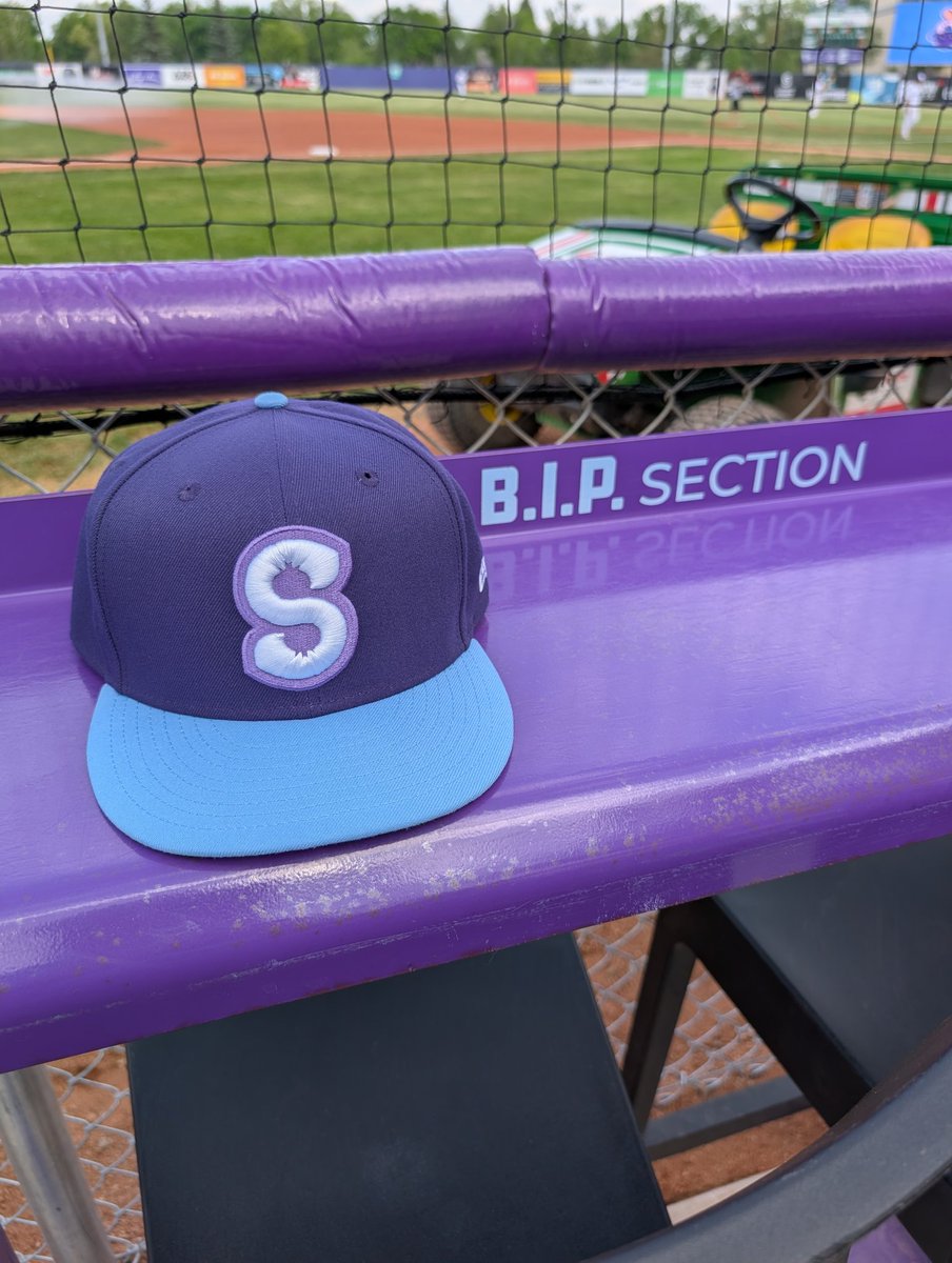 doc22's tweet photo. I made it about 5 minutes after entering the ballpark before buying one of the new @StoonBerries lids. Thankful for Ethan's billets who have the BIP Section tickets...the new seating around home plate looks great! https://t.co/S4gIEFwT2Z