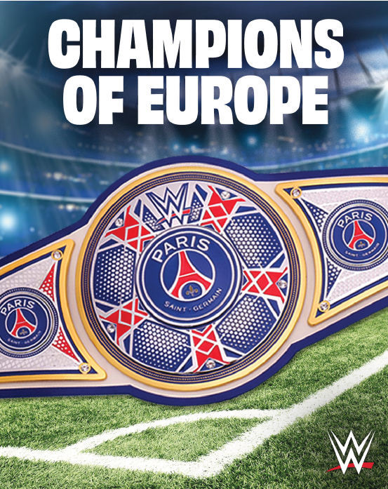 WWE's tweet photo. Champions of Europe! Shop now to celebrate your title!

GET YOURS 👉 https://t.co/e98n9tKuLH https://t.co/LcSMCz8a1o