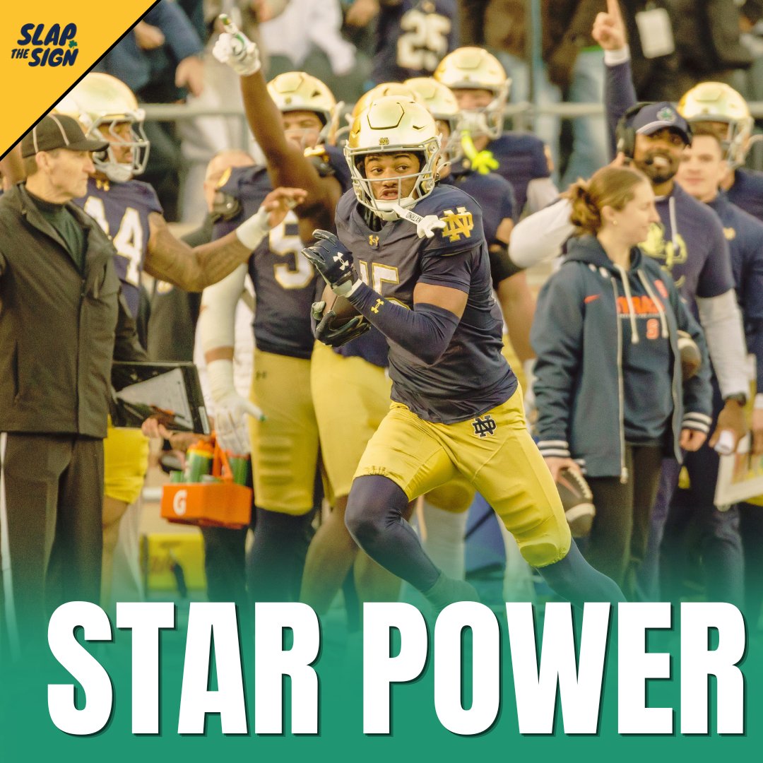 SlapTheSign's tweet photo. Notre Dame star lands EA Sports cover nod as hype keeps growing

https://t.co/opntNJmllf https://t.co/FPECtDfoY4