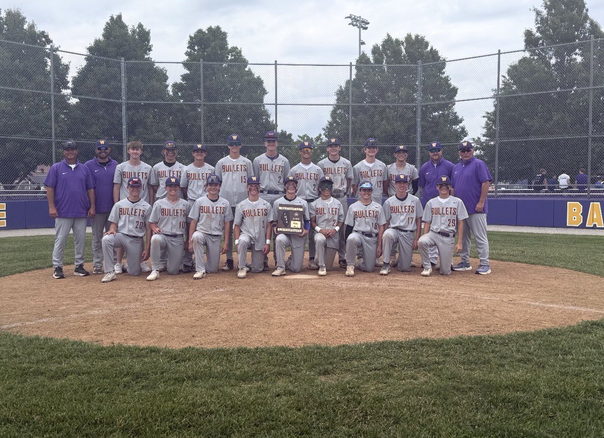 wcusd15sports's tweet photo. Your 2026 @IHSA_IL regional champs!

#bulletpride #earnednotgiven https://t.co/cxeVhO8grW