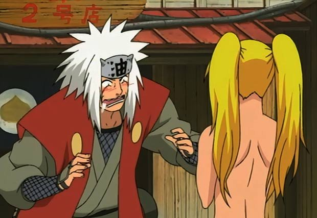 SuchFortune_'s tweet photo. @YourStarOnFlag Isn't Jiraiya a whole child pred?!!! https://t.co/R4EwZzCmTb