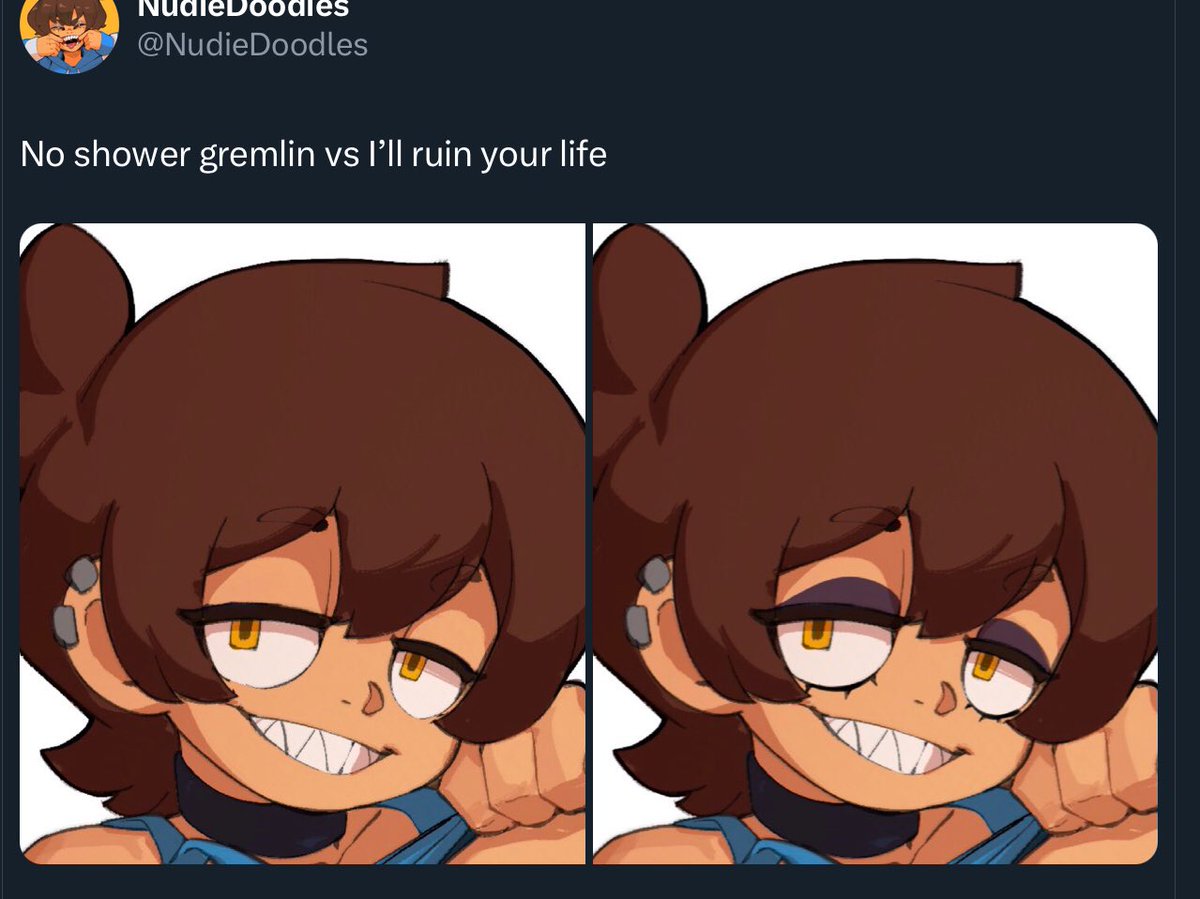 NudieDoodles tweet media