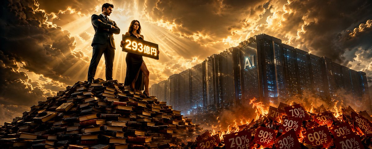 書店が消える時代 本で年商293億円。 🇺🇸ThriftBooks 1日20万冊をAIで