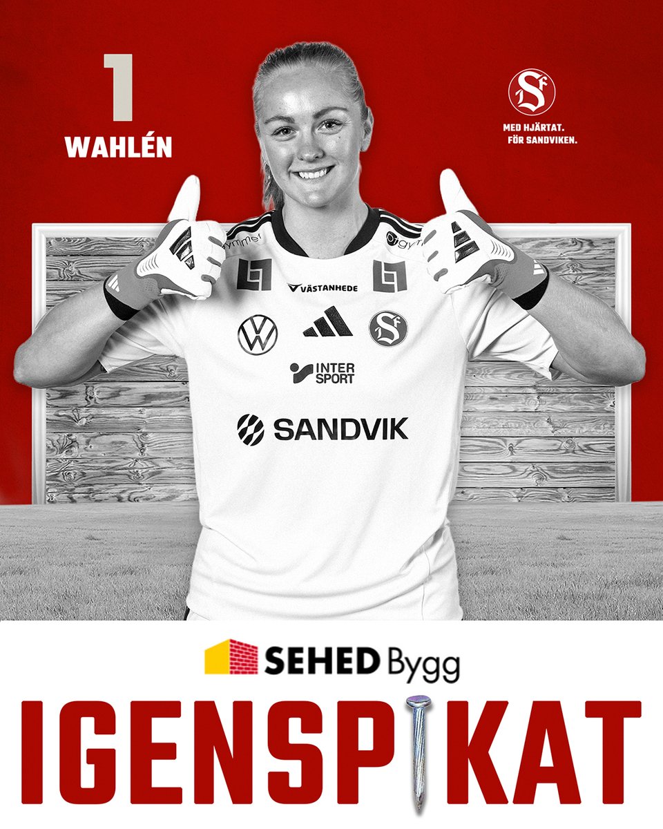 SandvikensIF's tweet photo. 🔨 Dagens hållna nolla presenteras av SEHED Bygg https://t.co/KkfUzgBqJi