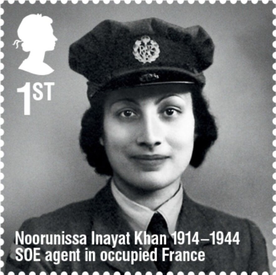 DrHelenFry's tweet photo. Noor Inayat Khan, the British Indian SOE agent and the first female wireless operator sent into Nazi-occupied France, was betrayed, tortured for months, and executed at Dachau in 1944.

She gave away no secrets despite brutal interrogation and was posthumously awarded the George Cross for her outstanding courage.