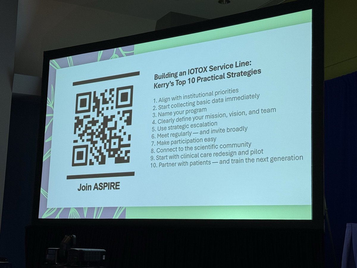 FunchainMD's tweet photo. Building an IOTOX service line @kreynoldsMD @ASPIRE_CoP #ASCO26

➡️align with institutional priorities
➡️name your program
➡️meet regularly and invite broadly
➡️connect to the scientific community
➡️start somewhere, a pilot project etc
➡️partner with patients

@afreenshariffmd https://t.co/oJCJIN7QGN