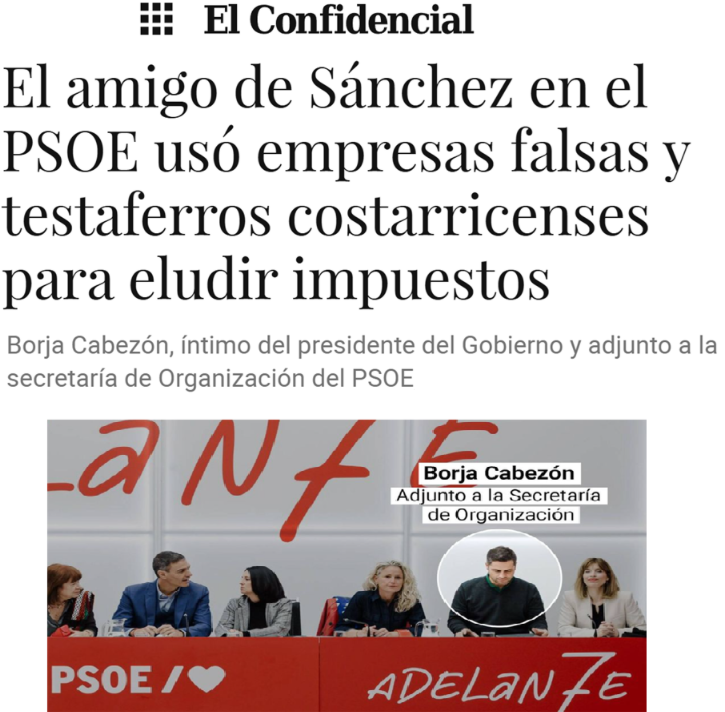 CCivicaCatalana's tweet photo. Otro amigo íntimo de Sánchez, de esos socialistas que tienen poco y dan mucho, concienciados sobre la importancia de pagar impuestos para educación y sanidad públicas de calidad. https://t.co/B5czyHsgw3
