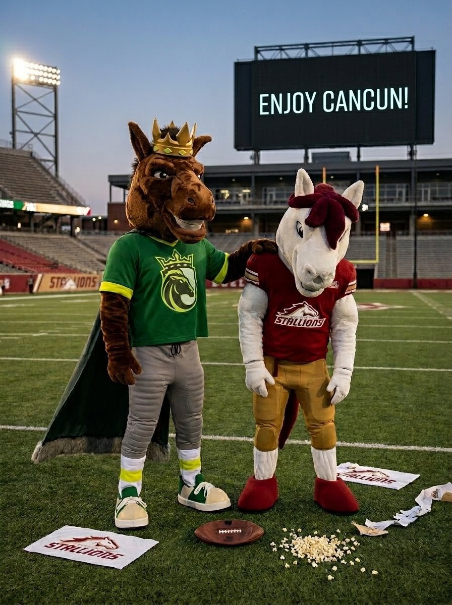 uflkingscourt's tweet photo. 𝗧𝗛𝗔𝗧'𝗦 𝗜𝗧! YOUR LOUISVILLE KINGS HAVE CLINCHED THE 2026 @UFL PLAYOFFS! 🎉

What a year, what a team, more ahead.

GO KINGS!!! #HailYeah #UnitedWeReign 🐴👑🏈 https://t.co/XHt0hbrptG
