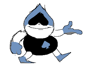 DarkWorldz95's tweet photo. what if there was a new deltarune update where lancer just randomly looks at the screen for a second https://t.co/C7xdgMWCGm