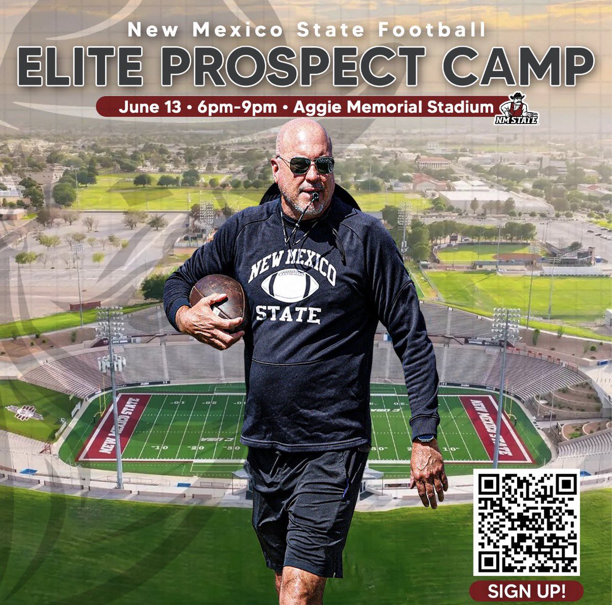 matthewgardea_'s tweet photo. Thank you @CanaanYarro for the information on the NMSU camp can’t wait to compete 
@RecruitTheRams 
@CoachNPratt 
@MontwoodFB https://t.co/VZIs8YbkWU
