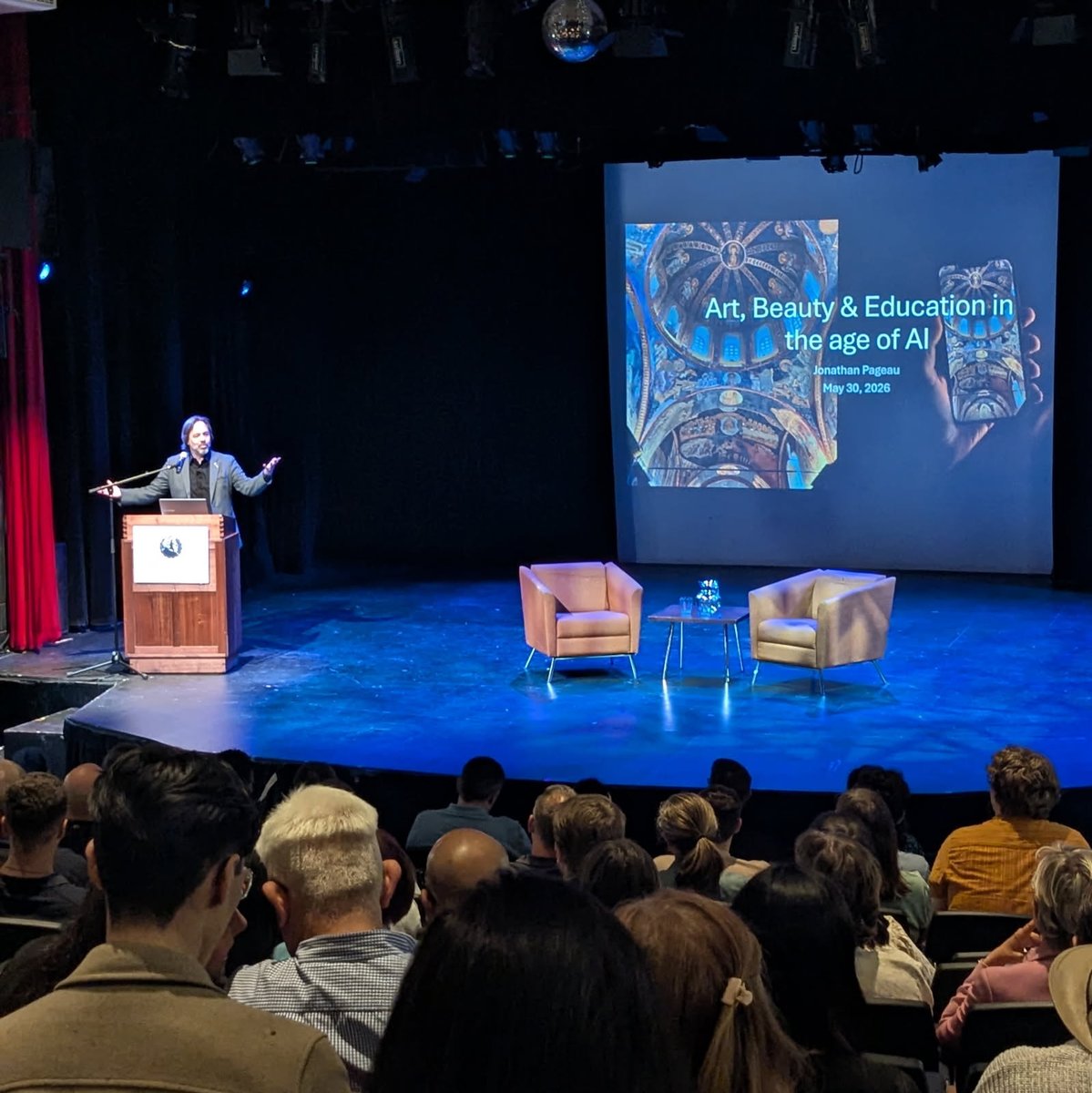 ChestertonOTT's tweet photo. Thank you @PageauJonathan for such an enlightening talk

It has already made for some great conversations &amp; reflection on my own teaching

I hope that Chesterton can be the soil in which the seeds of your ideas grow

God bless, 
TJ Stevens, Headmaster
#ChestertonAcademyofOttawa https://t.co/2fZQ8cFdwx