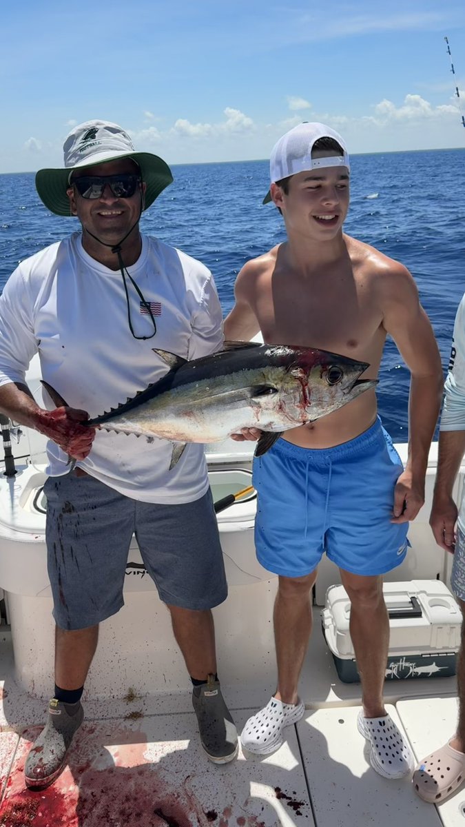 Colt10Smith's tweet photo. @RansomEverglade 14th Annual Fishing Tournament 
19.8 lb Blackfin Tuna
(16) Mahi
&amp; a Sailfish release https://t.co/FoFWlxzkVE
