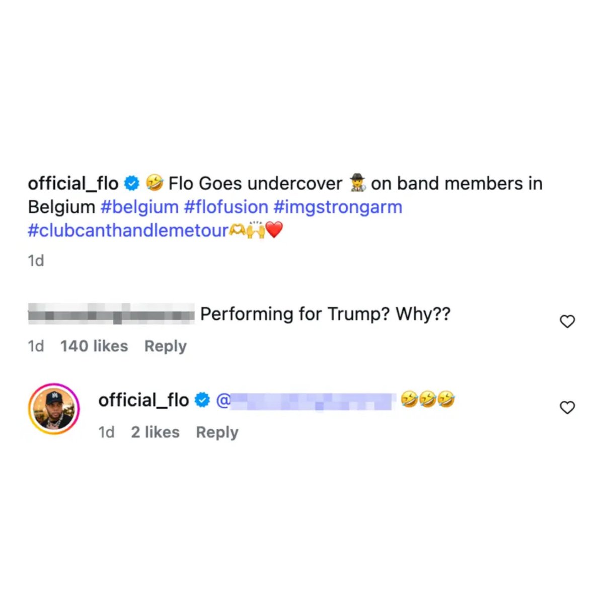 Rapper Flo Rida (@official_flo) just responded to a Leftist asking why ...