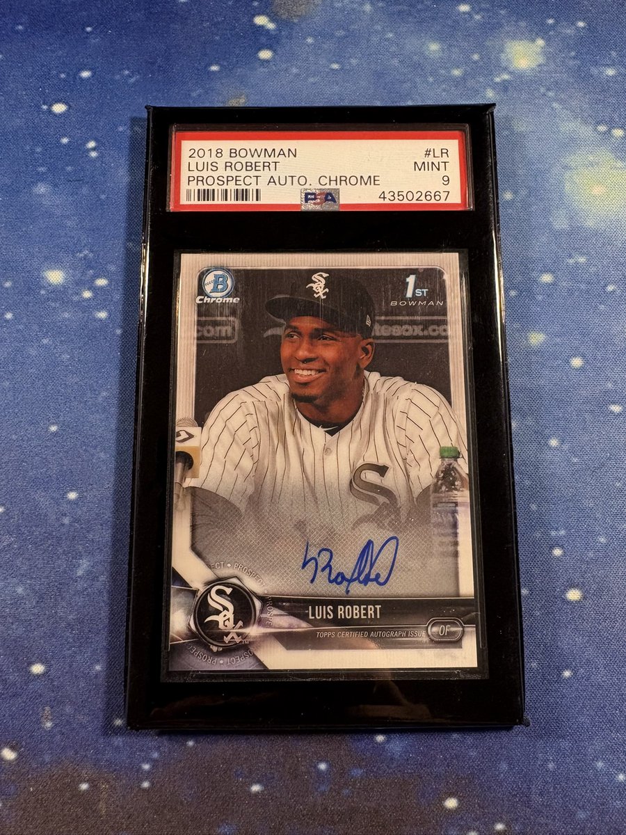 StackEmUpSale Luis Robert BCA PSA 9! $40 Stacking through tonight