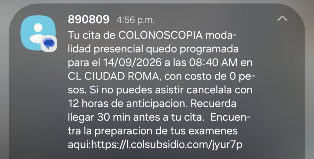 amarca2897's tweet photo. @EPS_Famisanar 4 meses para un exámen y después que se vencen las ordenes . Paciente de 73 años con riesgo de cáncer esperando este examen . Cuanto más debe esperar que se muera y se lo asignen . https://t.co/SRCInWtND5