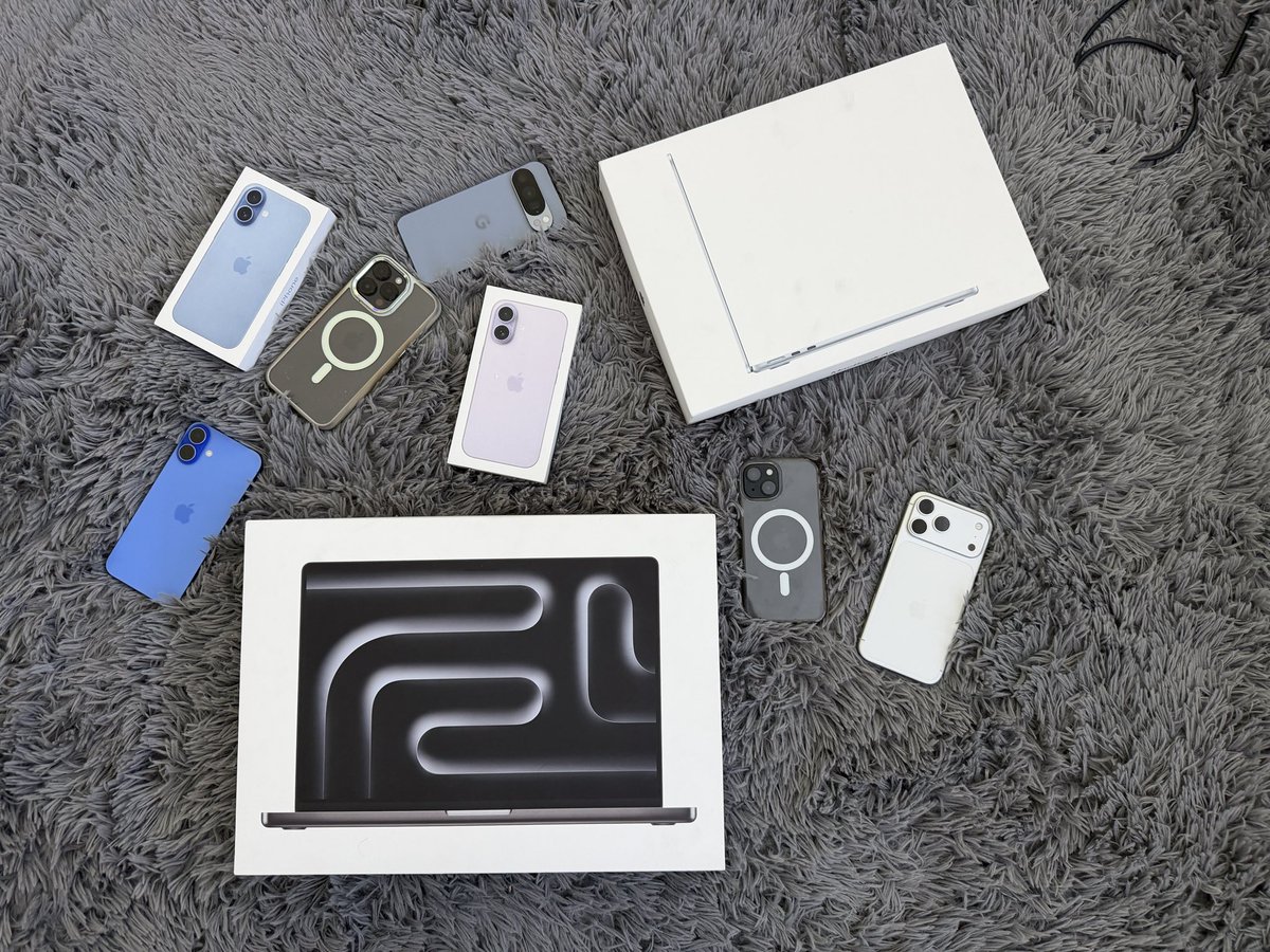 tech_twi's tweet photo. M5 MAX - Sold 
M5 Air - Sold
2x 17 - Sold 
17 Pro Max - Sold 
15 - Sold 
Pixel 10 Pro - Sold 
16 Plus Available - 7,400ghc Unlocked BH95% including delivery to your location. 

WhatsApp 0550341226 https://t.co/OZClzm4GwS