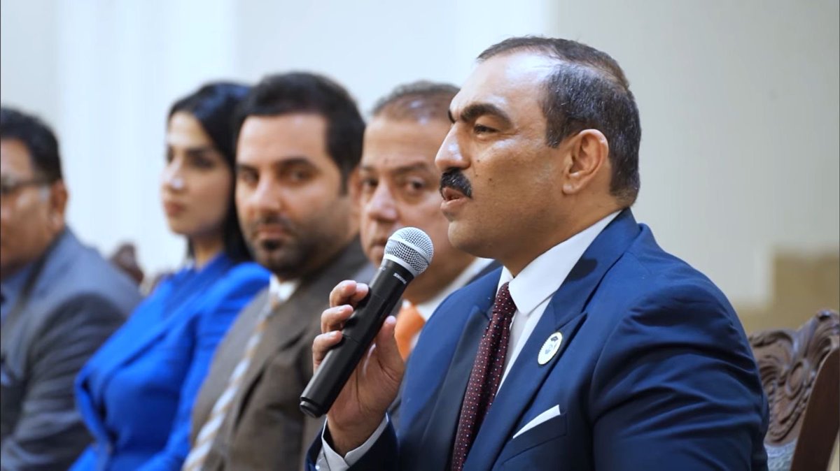 usama197880's tweet photo. بدعوة من المكتب الاعلامي لرئيس الوزراء العراقي حضرت أنا وعدد من الزملاء لقاء السيد رئيس الوزراء الأستاذ علي الزيدي@AliFalihAlzaidy المحترم 
تحدثت بما اجده الحق في خدمة البلاد و العباد https://t.co/XawQIVY8Yt