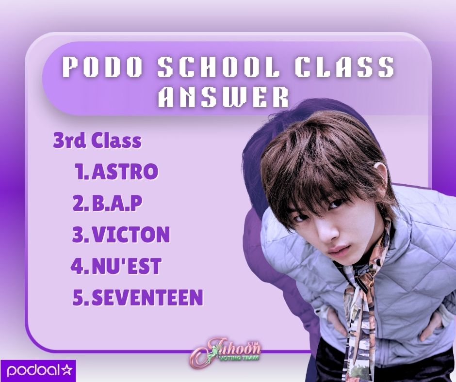 KIMJUHOONVT's tweet photo. 📝 260531 | 𝐏𝐎𝐃𝐎 𝐒𝐜𝐡𝐨𝐨𝐥 𝐂𝐥𝐚𝐬𝐬 𝐀𝐧𝐬𝐰𝐞𝐫

🎁 15 Jellies

Let's do this daily for Juhoon!

#VoteForJuhoon
#JUHOON #주훈 #CORTIS #코르티스 https://t.co/3REi4B0z6b