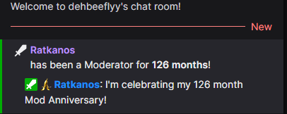 Ratkanos's tweet photo. Unfortunately all the people I'm still a mod at, granted they stopped streaming.

But hey! it gives me some fun little insight of how long I've been on Twitch, and where.

Special mentions to @dehbeeflyy and @not_jenn because they are only ones I still have here on Twitter. https://t.co/JmrSYDmoqv