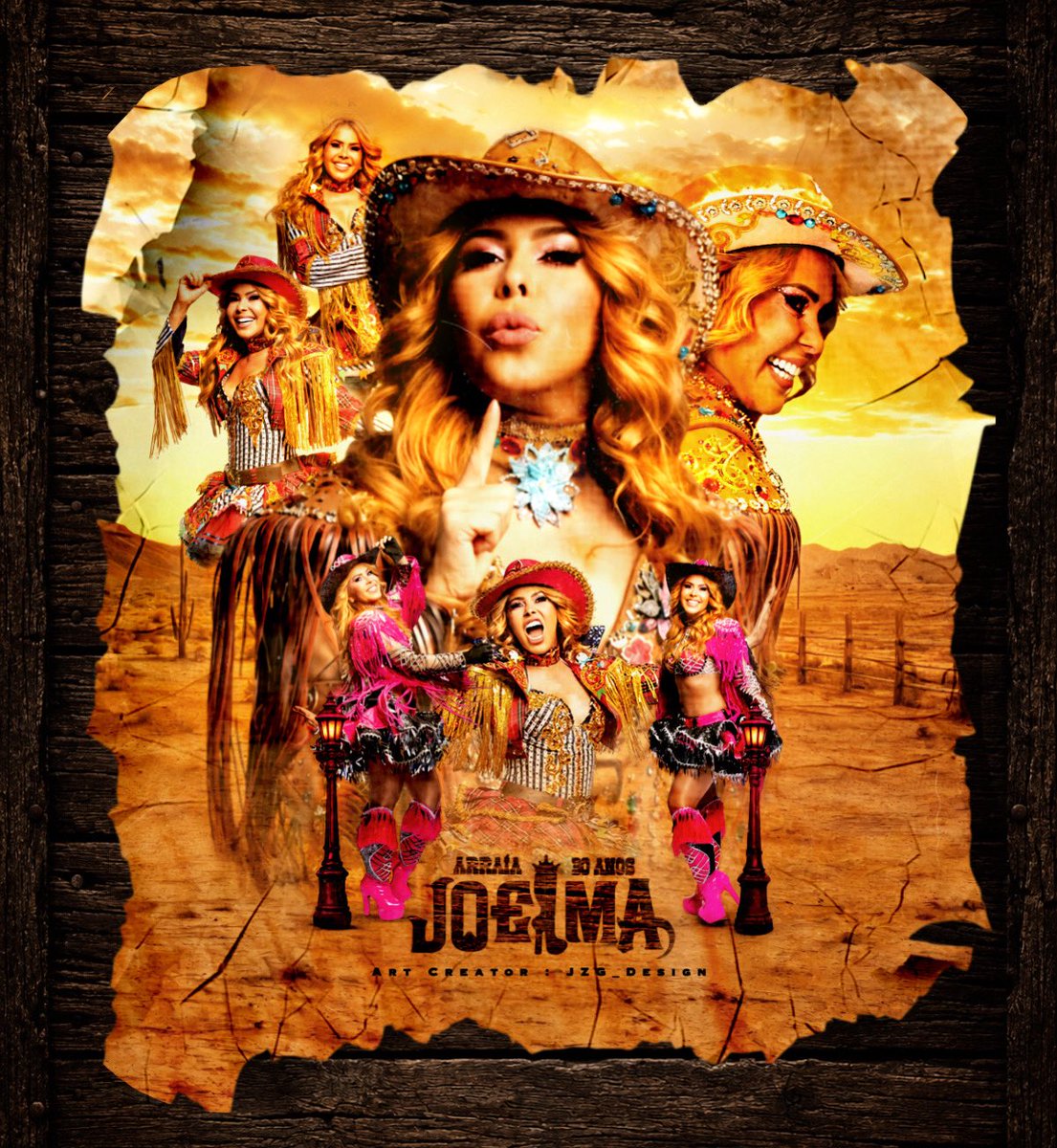 Design_Jzg's tweet photo. Pôster / ARRAIÁ DA JOELMA! 🤠💃
Art Design by Me
.
.
.
.
.
📸= laiseva 
#joelma https://t.co/LMxgdlnNIc